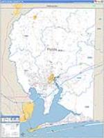 Santa Rosa, Fl Carrier Route Wall Map